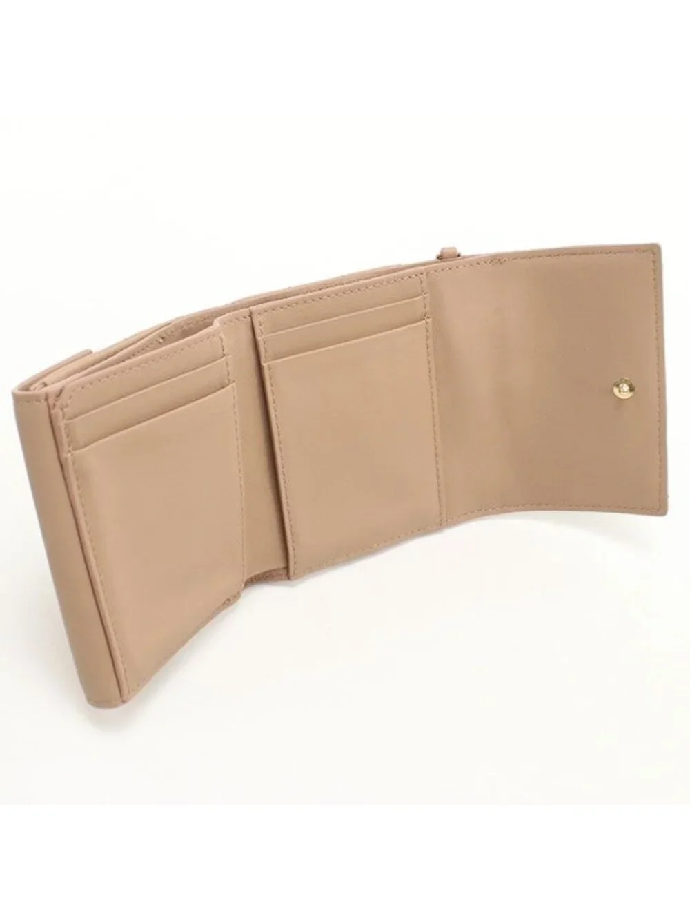 Dior Lotus Wallet Trifold Lambskin